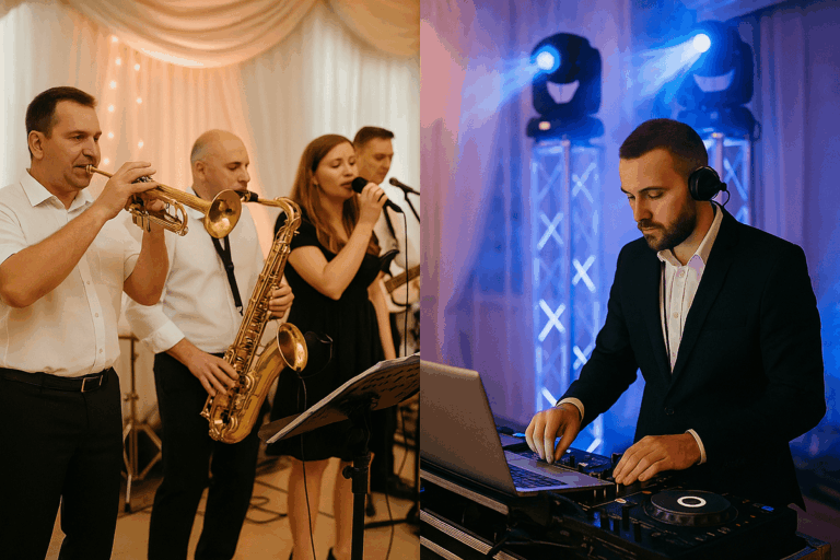 DJ czy zespół? Jak wybrać oprawę muzyczną idealną dla Waszego wesela?