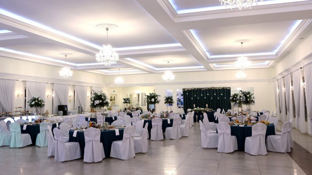 Pałac Wola Ducka Sala wewnątrz