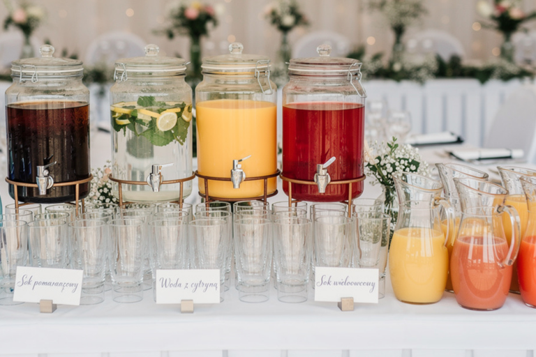 Ile napojów przygotować na wesele? Praktyczny przewodnik, który naprawdę ułatwia planowanie